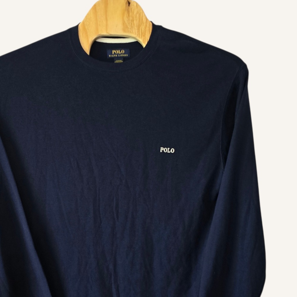 Polo by Ralph Lauren Navy Long Sleeve Tee